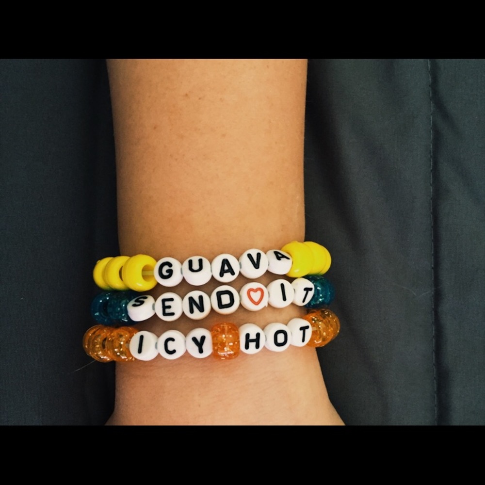 Beaded bracelets !!